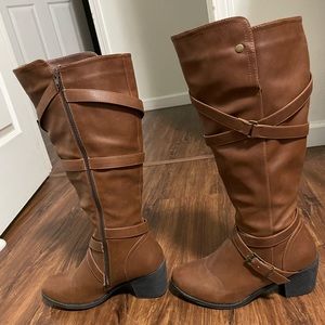Tall Brown Boots